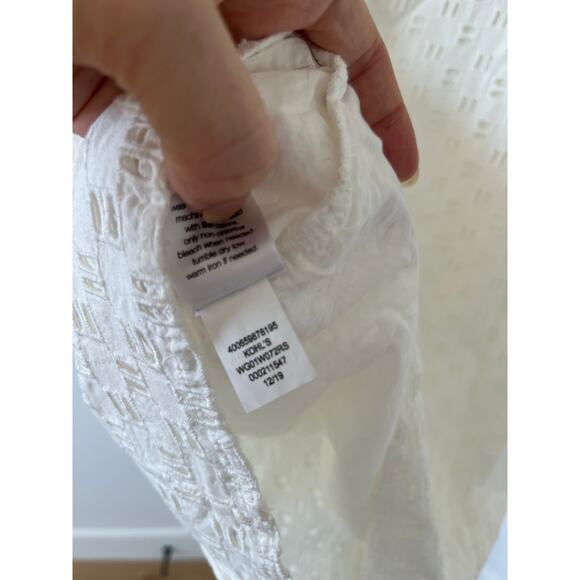 Elizabeth and James Eyelet Pattern Blouse - Picture 6 of 9